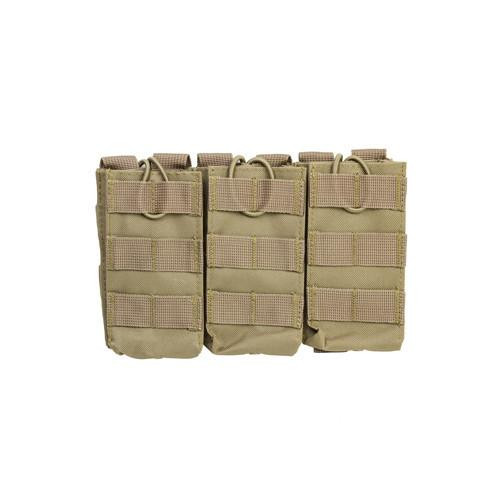 NcStar AR Triple Mag Pouch Tan