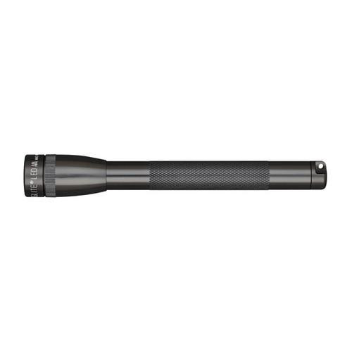 Maglite Mini-Mag Flashlight AAA Blister Pack, Gray Pewter
