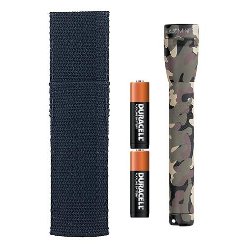 Maglite Mini-Mag Flashlight AA Blister Pack, Universal Camo Pattern