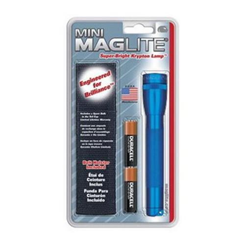 Maglite Mini-Mag Flashlight AA Holster Pack, Blue