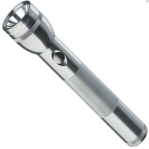 Maglite 2 Cell D Display Box Gray Pewter