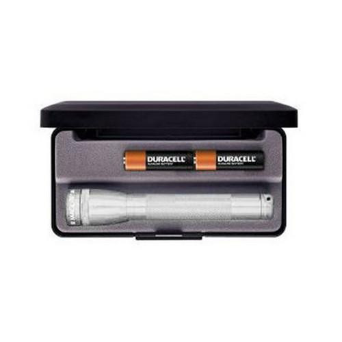 Maglite 2 Cell LED, Mini Maglte AA, Presentation Box, Silver