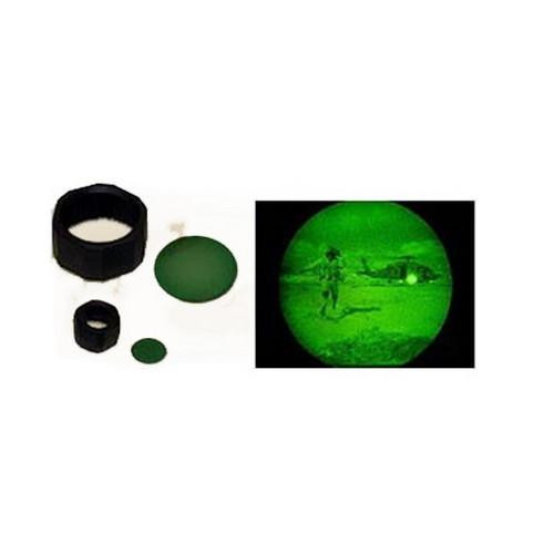 Maglite NVG Lens AA with Holder Green