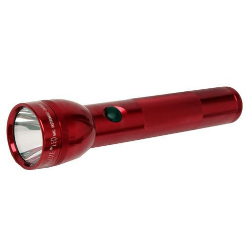 Maglite 2 Cell LED, D Presentation Box, Red