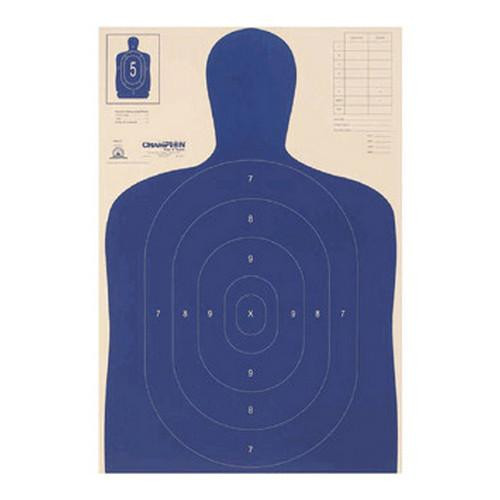 Champion Traps and Targets Police Silhouette Target B-27 E (100 Pack)