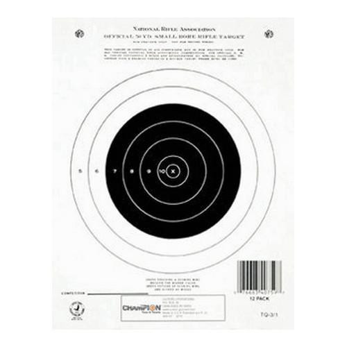 Champion Traps and Targets Gtq3/1 50 Yard Single Bullseye (Per 12)