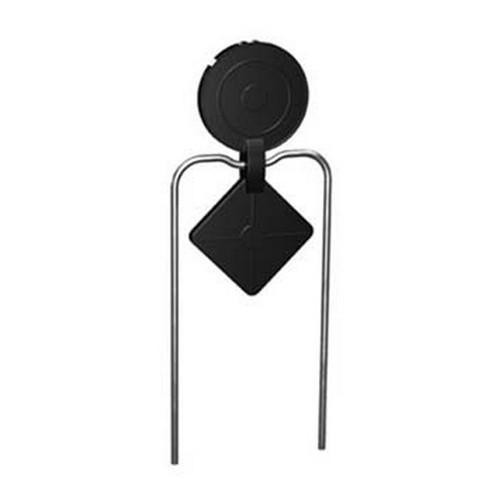 Champion Traps and Targets DuraSeal Spinner Targets Double Gong, Black