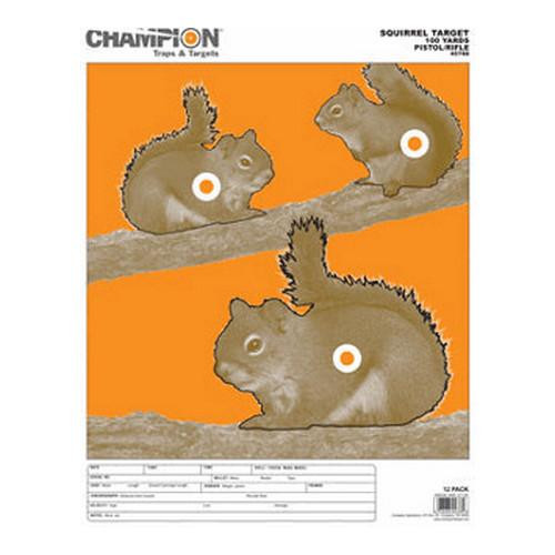 Champion Traps and Targets Squirrel Target  Large 12 Pack