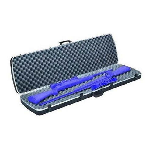 Plano Deluxe Gun Case Double Scoped Rifle, Black