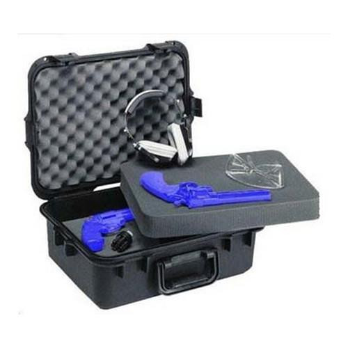 Plano All Weather Case Large Pistol/Access Case w/Deluxe Latches, Black