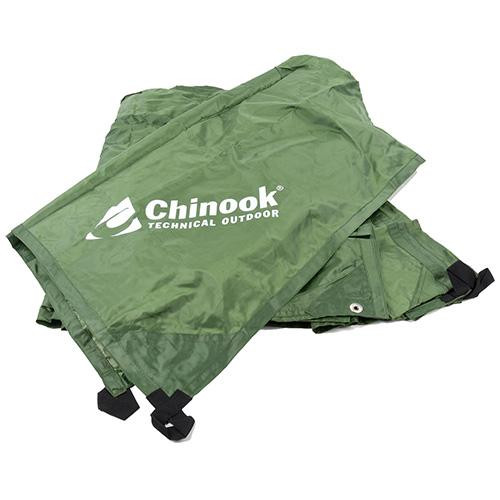 Chinook Chinook Tarp 9'6" X 9'6", Green