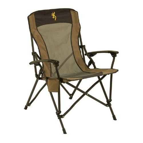 Browning Camping Fireside Chair Gold Buckmark