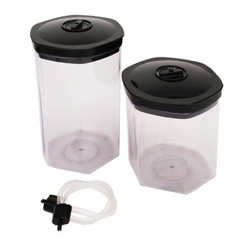 Weston Brands RT Vacuum Canister Set 1.5 Quart and 2 Quart