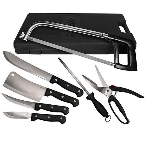 Weston Brands Knife Set Game Processing 10 Piece Black