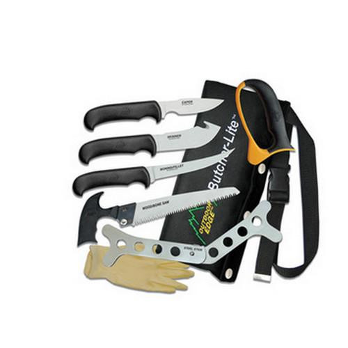 Outdoor Edge Cutlery Corp Butcher-Lite (8 Pieces, Roll-Pak) - Box
