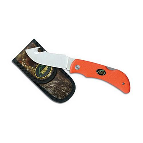 Outdoor Edge Cutlery Corp Grip Knife Hook Blaze (Orange) - Box