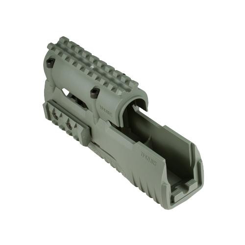 Mission First Tactical Tekko Polymer AK47 Integrated Rail System Foliage Green