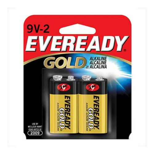 Energizer Eveready Gold 9V Battery Per 2