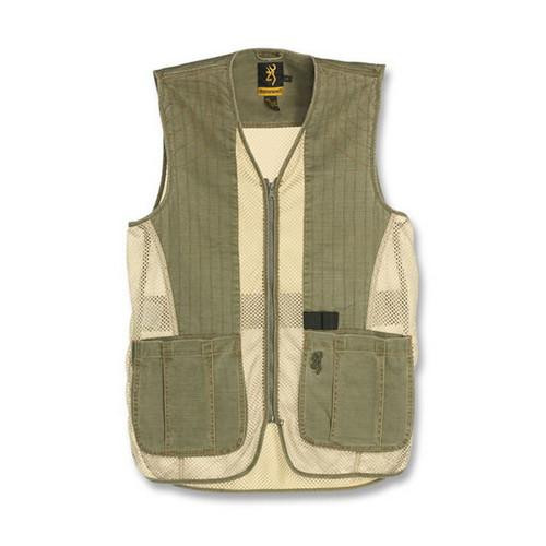Browning Rhett Mesh Vest Olive/Tan X-Large