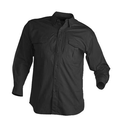 Browning Tactical Long Sleeve Shirt, Black Small