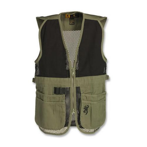 Browning Jr Trapper Creek Vest, Sage/Black XX-Large