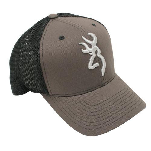 Browning Colstrip Flex Fit Cap Gray Large/X-Large