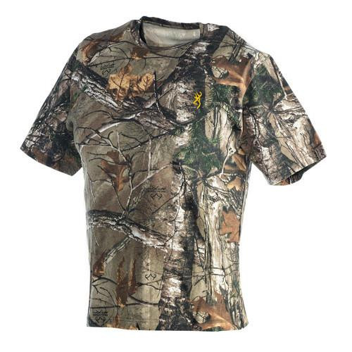 Browning Wasatch Jr Short Sleeve T-Shirt, Realtree Xtra X-Large