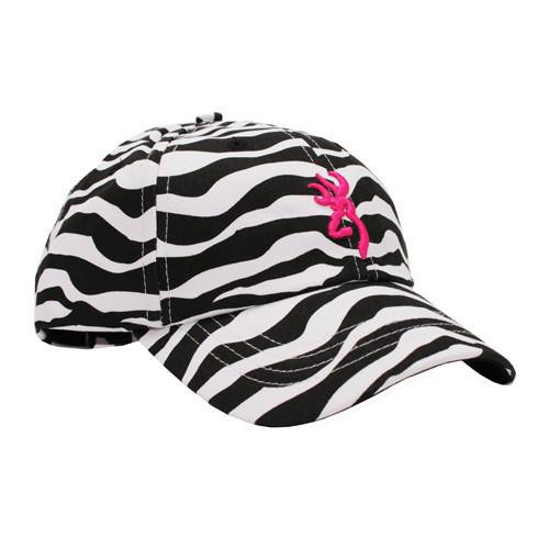 Browning Sahara Zebra/Fuchsia Cap