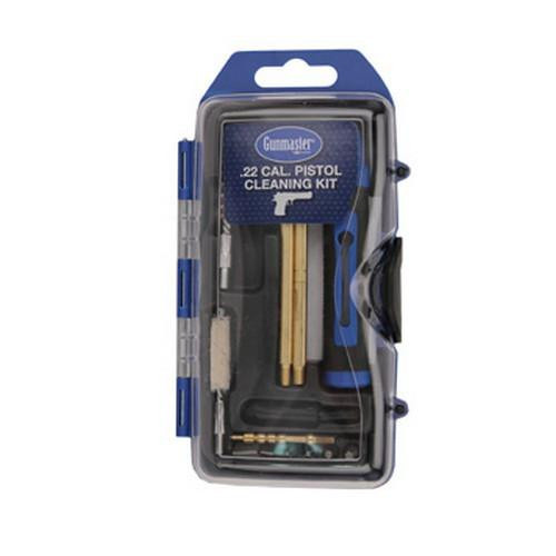 Gunmaster 14 Piece Pistol Cleaning Kit w/6 Piece Driver Set 22 Caliber