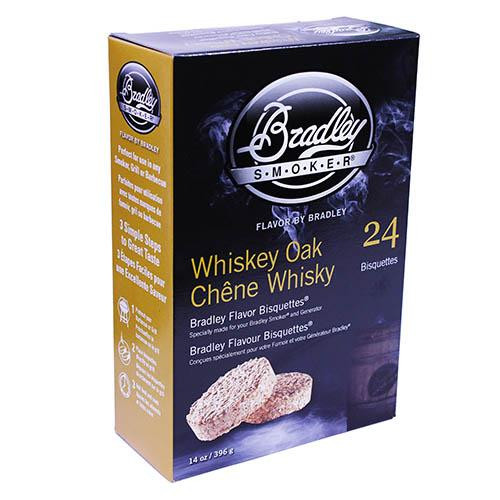 Bradley Technologies Smoker Bisquettes Whiskey Oak Special Edition 24 Pack