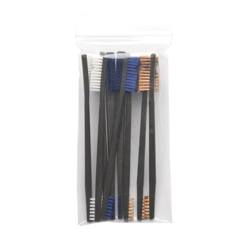 Otis Technologies Variety Pack AP Brushes(3 Nylon/3 Blue Nylon/3 Bronze)