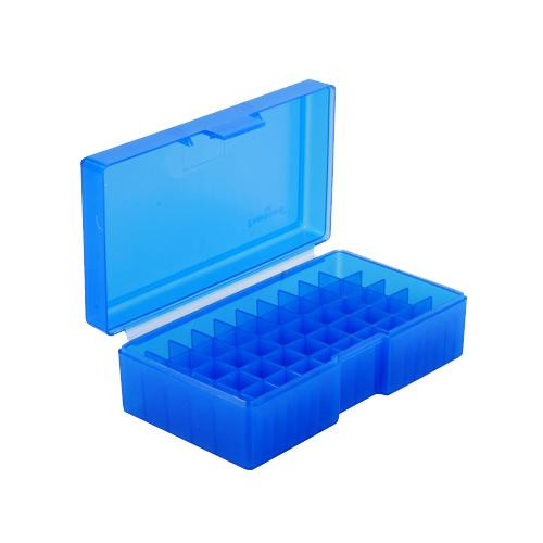 Frankford Arsenal #506 Blue, 50 ct. Ammo Box, 480 Ruger, 50 AE