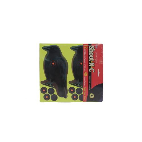 Birchwood Casey Shoot-N-C Crow 8" Target - 12 Targets