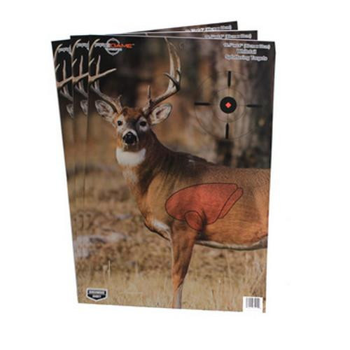 Birchwood Casey Pregame Targets Deer, 16.5" x 24" Target (Per 3)