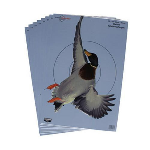 Birchwood Casey Pregame Targets Duck, 12" x 18" Target (Per 8)