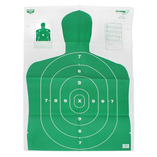 Birchwood Casey Eze-Scorer Silhouette Green, 23" x 35" (Per 5)