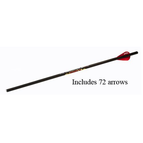 Excalibur Diablo 18" Carbon Arrows 72 Pack