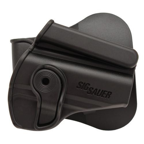 SigTac Retention Roto Paddle Holster w/Mag Pouch P232 Black Polymer