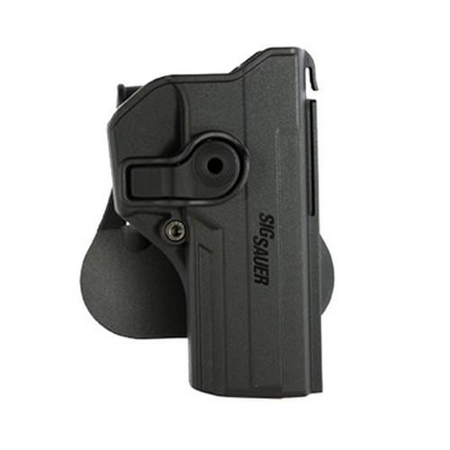 SigTac Retention Roto Paddle Holster P250 Full Size, All Calibers, Black Polymer
