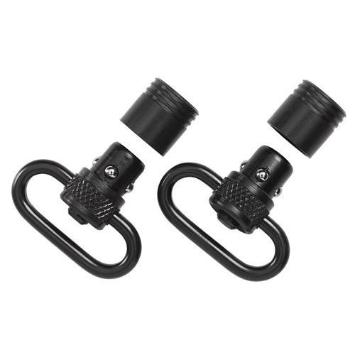 Uncle Mikes Swivels QD 100 Push Button Blued 1"