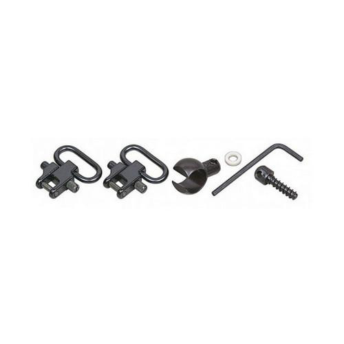 Allen Cases Sling Swivel Set for Lever Action Rifles, 1" Slings, Black