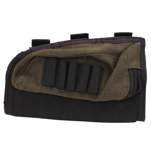 Allen Cases Buttstock Shell Holder w/Pouch, Green
