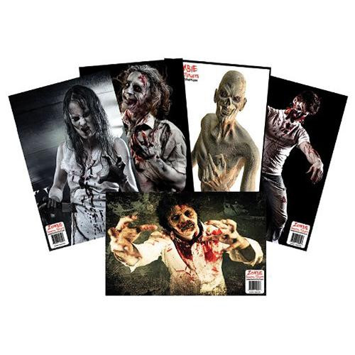 Benchmaster Zombie Shooting Target Variety Pack, (Per 25)