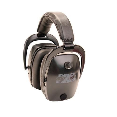 Pro Ears Pro Tac Slim Gold Noise Reduction Rating 28dB, Lithium 123 Battery, Black
