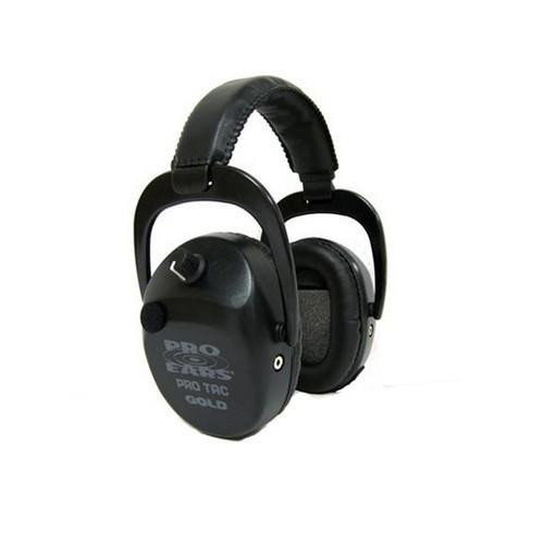 Pro Ears Pro Tac SC Gold Noise Reduction Rating 25dB, Black