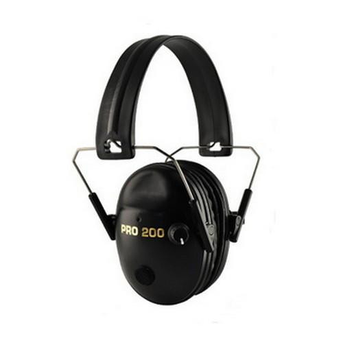 Pro Ears Pro Tac 200 Noise Reduction Rating 19dB, Black