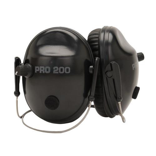 Pro Ears Pro Tac 200 Noise Reduction Rating 19dB, Behind The Head, Black