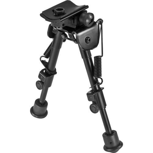 Barska Optics Spring Loaded Adjustable Bipod Low