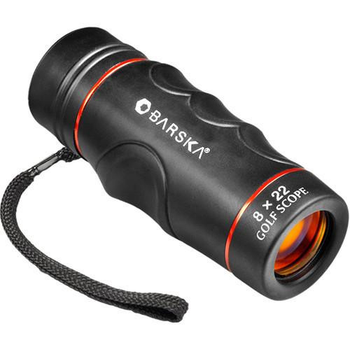 Barska Optics Blueline Golf Scope 8x22mm Waterproof with Golf Reticle