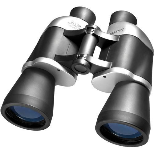 Barska Optics Focus Free Binoculars 10x50mm, Blue Lens
